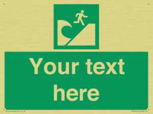 Custom Safe Condition Tsunami evacuation area